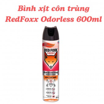 Bình xịt côn trùng RedFoxx Odorless 600 ml